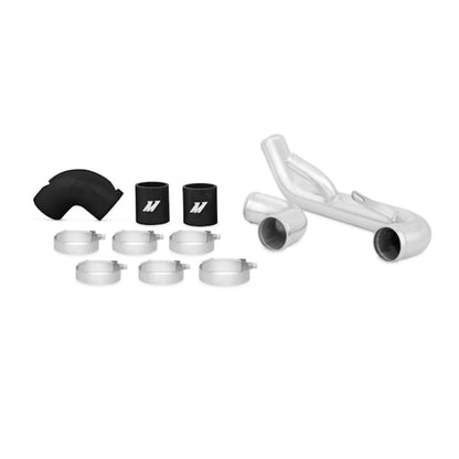 Mishimoto 08+ Mitsubishi Lancer Evolution X Black Lower Intercooler Pipe Kit - Graveyard Performance