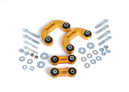 Whiteline 93-00 & 03-07 Subaru Impreza Non-Turbo Front&Rear Sway bar link conv kit - extra h/d alloy - Graveyard Performance