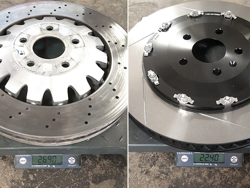 NEUSPEED 2-Piece Brake Rotor Kit -  Front 370mm (RS3) [sku] - NEUSPEED