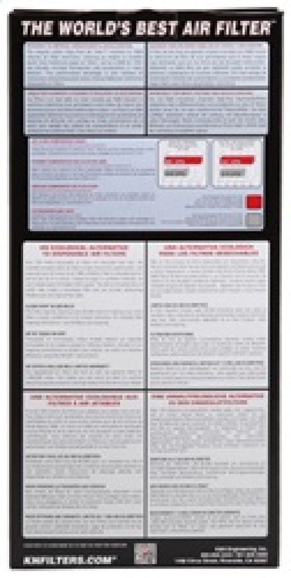 K&N 05-09 VW Passat / 06-08 GTI / 04-08 Audi A3 2.0L-L4 Drop In Air Filter - Graveyard Performance