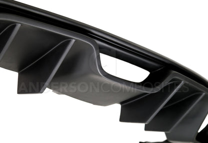 Anderson Composites 15-16 Ford Mustang Type-AR Fiberglass Rear Diffuser - Graveyard Performance