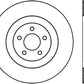 StopTech 07-13 Mustang Shelby / 11-13 Mustang GT Front Left Slotted & Drilled CRYO-STOP Brake Rotor