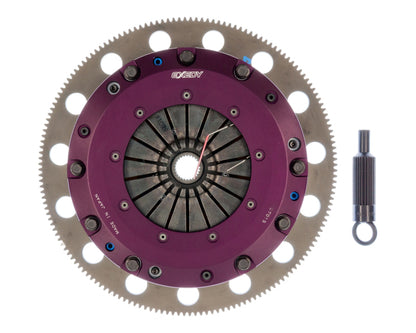 Exedy 1996-2016 Ford Mustang V8 Hyper Twin Cerametallic Clutch Sprung Center Disc Push Type 8-Bolt - Graveyard Performance