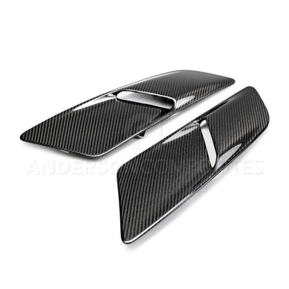 Anderson Composites 15-17 Ford Mustang GT Type-OE Hood Vents - Graveyard Performance