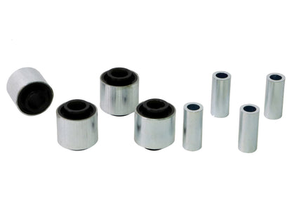 Whiteline Plus 9/89-8/09 Subaru Legacy Rear Control Arm Lower Front Inner & Outer Bushing Kit - Graveyard Performance