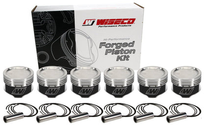 Wiseco Toyota 7MGTE 4v Dished -16cc Turbo 83mm Piston Shelf Stock - Graveyard Performance