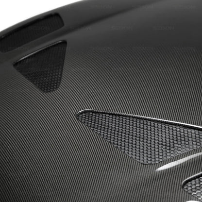Seibon 93-98 Toyota Supra (JZA80L) TR Style Carbon Fiber Hood - Graveyard Performance