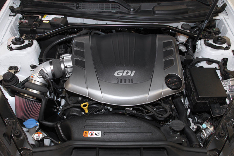 K&N 2013 Hyundai Genesis Coupe 3.8L V6 Typhoon Performance Intake Performance kit - Graveyard Performance