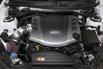 K&N 2013 Hyundai Genesis Coupe 3.8L V6 Typhoon Performance Intake Performance kit - Graveyard Performance