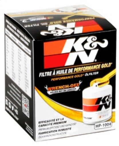 K&N Universal Performance Gold Oil Filter - Graveyard Performance