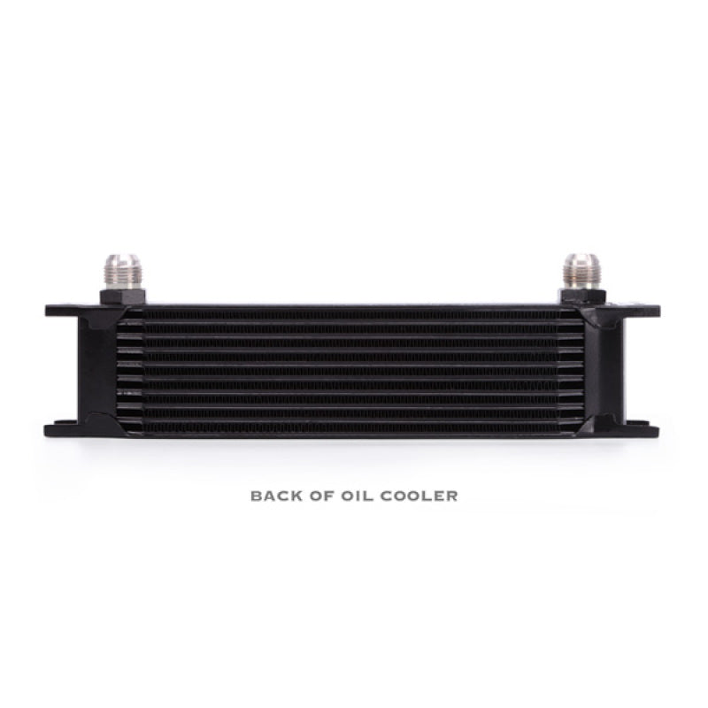 Mishimoto Universal 10 Row Oil Cooler Kit (Metal Braided Lines)