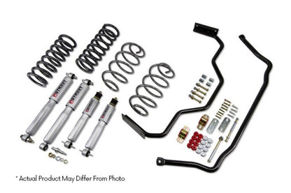 Belltech 79-93 Ford Mustang Fox 0in. F/0in. R drop Muscle Car Performance - Graveyard Performance