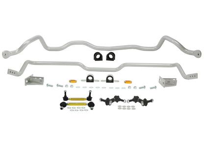 Whiteline 03-06 Mitsubishi Lancer EVO / 05-06 EVO MR/RS Front & Rear Sway Bar Kit w/26mm Rear - Graveyard Performance