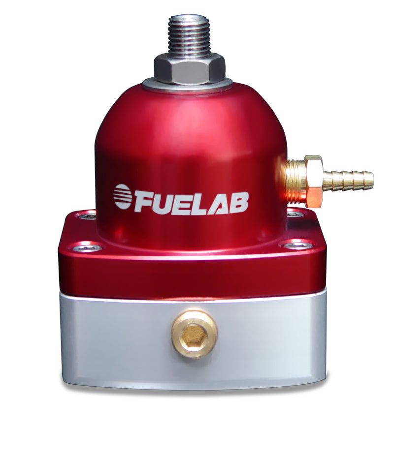 Fuelab 515 EFI Adjustable FPR 25-90 PSI (2) -6AN In (1) -6AN Return - Red