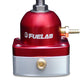 Fuelab 545 TBI Adjustable Mini FPR In-Line 10-25 PSI (1) -6AN In (1) -6AN Return - Red