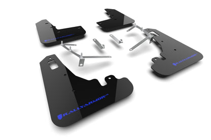 Rally Armor 22-25 Subaru BRZ / Toyota GR86 Black UR Mud Flap w/Blue Logo