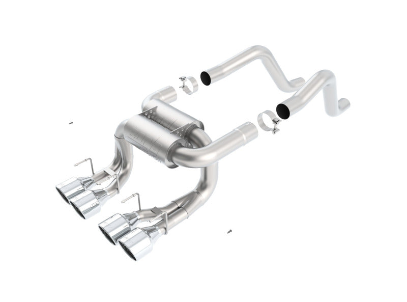 Borla 06-12 Chevrolet Corvette Z06/ZR1 6.2L/7.0L 8cyl Aggressive ATAK Exhaust (rear section only) - Graveyard Performance