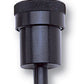 Russell Performance Black Street Fuel Filter (3in Length 1-1/8in diameter 3/8in inlet/outlet)