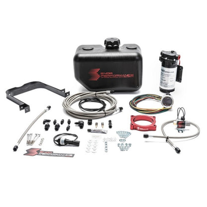 Snow Performance 11-17 Mustang Stg 2 Boost Cooler F/I Water Injection Kit (SS Braid Line & 4AN) - Graveyard Performance
