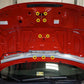 Honda Civic Type R (2017-2019) Titanium Dress Up Bolt Full Engine Bay Kit - DressUpBolts.com