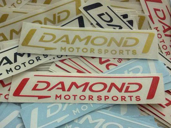 Damond Motorsports 6" Decal