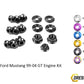 Ford Mustang GT (1999-2004) Titanium Dress Up Bolts Engine Kit - DressUpBolts.com