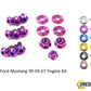 Ford Mustang GT (1999-2004) Titanium Dress Up Bolts Engine Kit - DressUpBolts.com