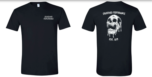 Graveyard Drippy Skull T-Shirt
