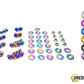 Hyundai Veloster (2019+) Titanium Dress Up Bolts Engine Bay Kit - DressUpBolts.com