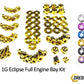 Mitsubishi 1G Eclipse (1990-1994) Titanium Dress Up Bolts Full Engine Bay Kit - DressUpBolts.com