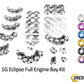 Mitsubishi 1G Eclipse (1990-1994) Titanium Dress Up Bolts Full Engine Bay Kit - DressUpBolts.com