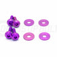 Nissan R35 GT-R (2007-2019) VR38 Titanium Dress Up Bolts Engine Cover Kit