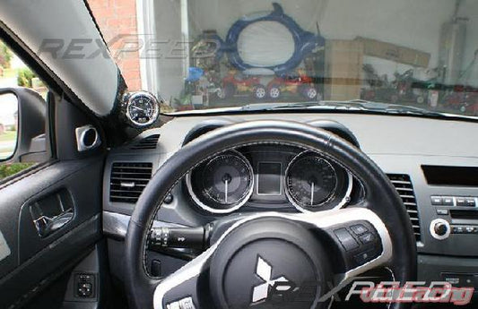 Evo X LHD CF A-Pillar Pod