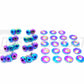 Scion FR-S (2013-2016) Titanium Dress Up Bolts Partial Engine Bay Kit - DressUpBolts.com