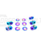 Scion FR-S (2013-2016) Titanium Dress Up Bolts Trunk Kit - DressUpBolts.com