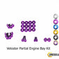 Hyundai Veloster (2012-2018) Titanium Dress Up Bolt Engine Bay Kits - DressUpBolts.com
