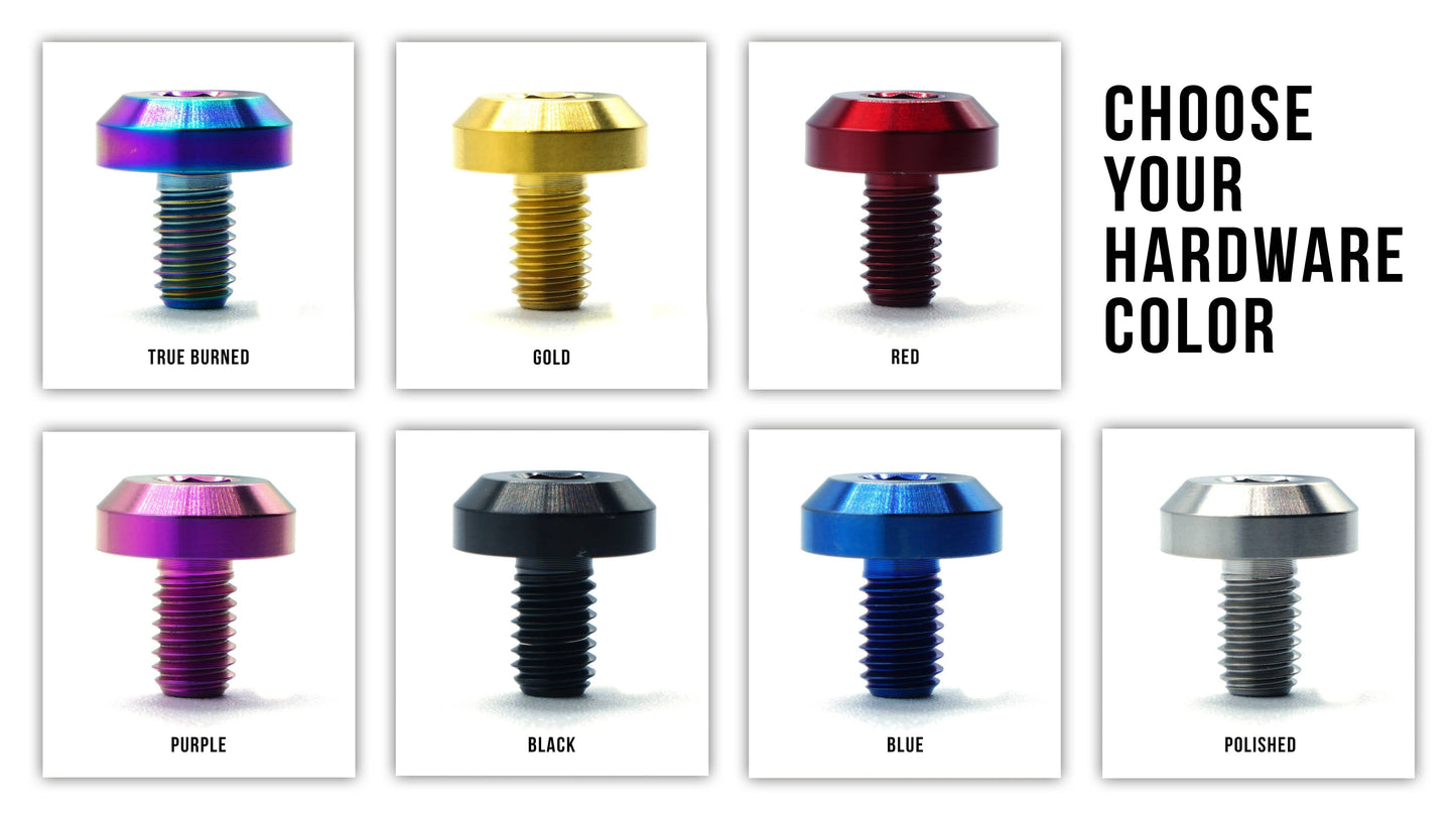 Dress Up Bolts Titanium Hardware Door Kit - Toyota Supra MKIV (1993-2002)