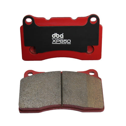 DBA 08-14 Mitsubishi EVO XP650 Rear Brake Pads - Graveyard Performance