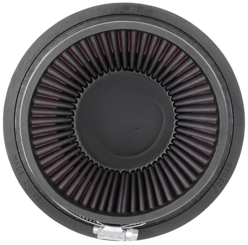 K&N Filter Universal Rubber Filter 5in Flange 6.5in Base 4.5in Top 5.5in Height - Graveyard Performance