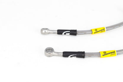 Goodridge 99-00 Honda Civic Si (w/Rear Disc) Stainless Steel Brake Line Kit - Graveyard Performance
