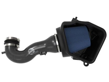 aFe 19-20 GM Trucks 5.3L/6.2L Track Series Carbon Fiber Cold Air Intake System With Pro 5R Filters - Graveyard Performance