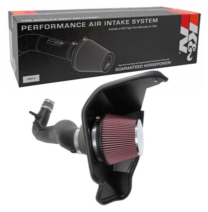 K&N 2018 Ford Mustang L4-2.3L F/I AirCharger Performance Intake - Graveyard Performance