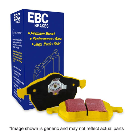 EBC 2019+ Ford Explorer 2.3T Yellowstuff Front Brake Pads - Graveyard Performance