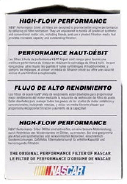 K&N Oil Filter for Ford/Audi/VW/Toyota/Mercury/Mazda/Nissan/Dodge/Lincoln/Volvo 3.656in OD - Graveyard Performance