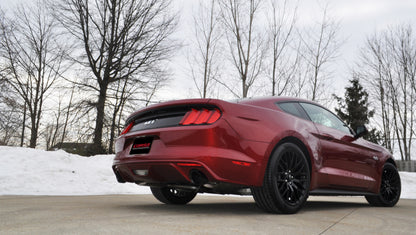 Corsa 2015-2025 Ford Mustang GT 3.0in Inlet / 4.5in Outlet Black PVD Tip Kit (For Corsa ExhaustOnly) - Graveyard Performance