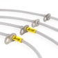 Goodridge 17-21 Honda Civic Hatchback Stainless Steel Brake Line Kit