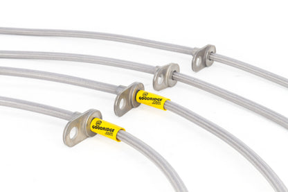Goodridge 17-21 Honda Civic Hatchback Stainless Steel Brake Line Kit - Graveyard Performance