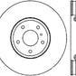 StopTech Power Slot 03-07 350z/ 03-04 G35 w/ Brembo SportStop CRYO Slotted Front Left Rotor
