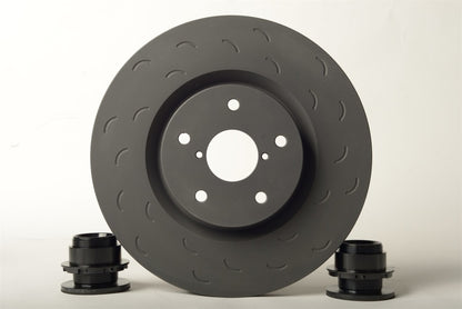 Hawk Talon 2012 Buick Regal Brembo Calipers Slotted-Only Front Brake Rotor Set - Graveyard Performance