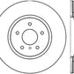 StopTech Power Slot 09 Nissan 370z / 08-09 Infiniti G37 Slotted Front Right CRYO Rotor
